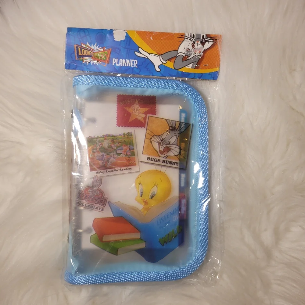 Vtg Looney Tunes Planner
